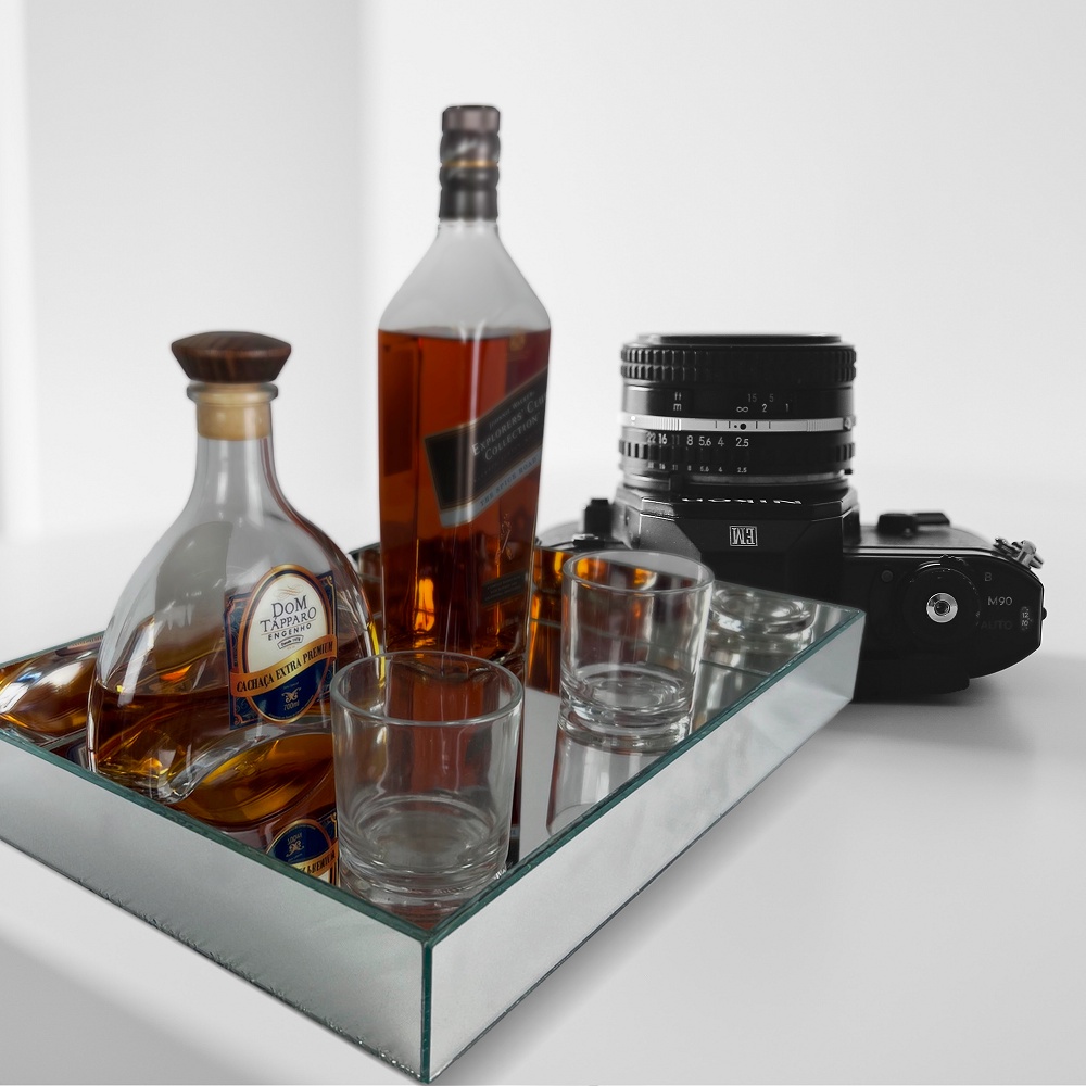 Bandeja Espelhada - Shopee