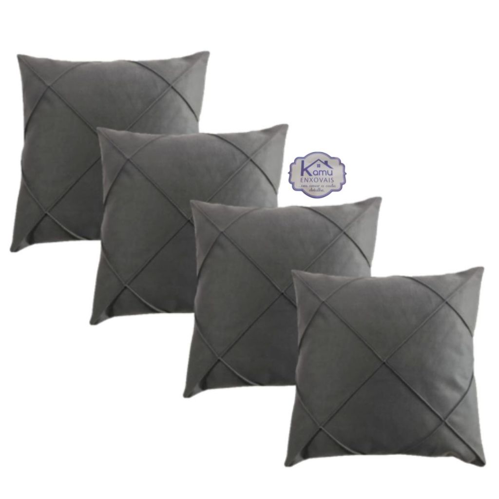 Conjunto de 4 Almofadas para Sofá - Shopee