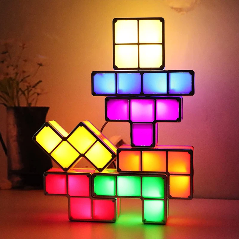 Luminária Tetris